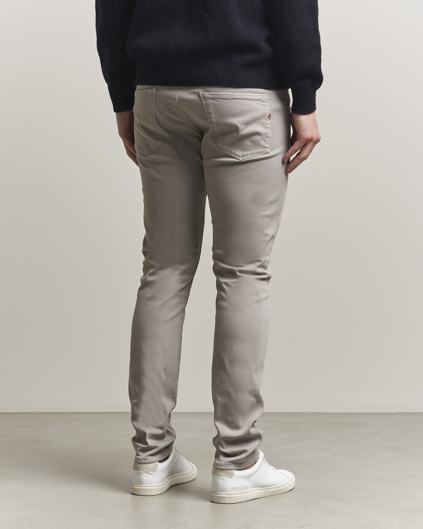 Hombres | Pantalones | Replay | Anbass Hyperflex X.Lite 5-Pocket Pants Light Grey