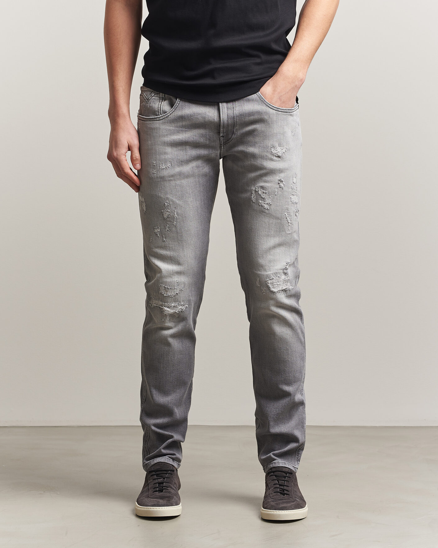 Hombres | Vaqueros | Replay | Anbass 20 Year Wash Jeans Washed Grey