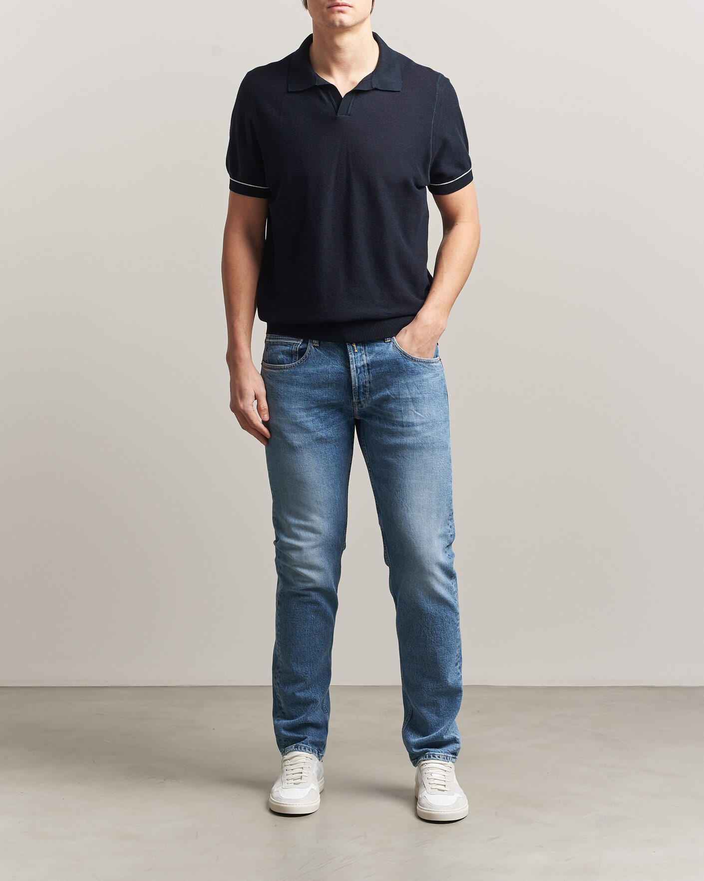 Hombres | Vaqueros | Replay | Grover Heritage Original Stretch Jeans Light Blue