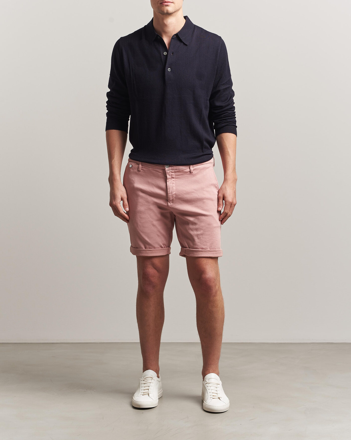 Hombres | Pantalones cortos | Replay | Benni Hyperflex Shorts Washed Pink