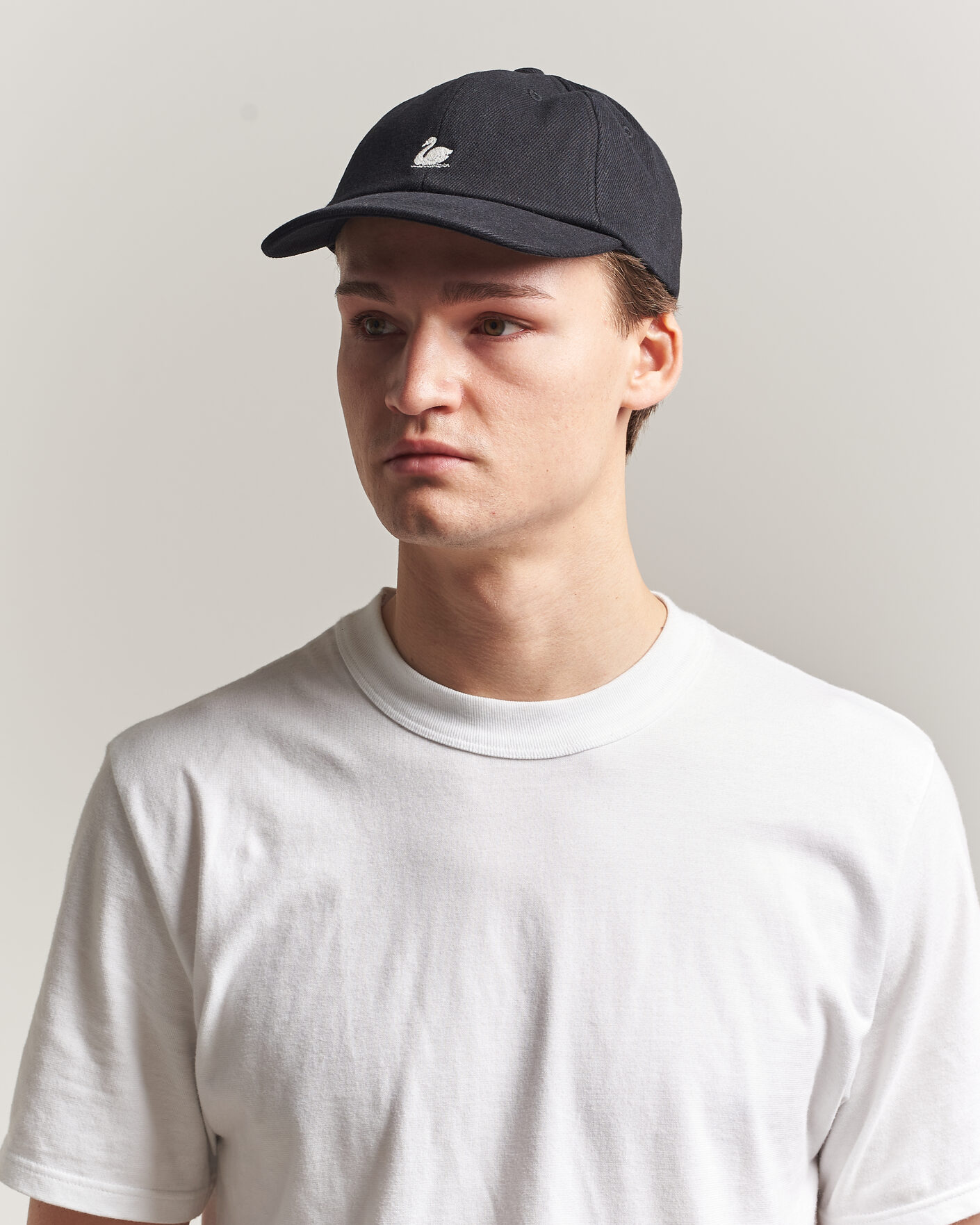 Hombres | Sombreros y gorras | Merz b. Schwanen | Cotton Twill Cap Black