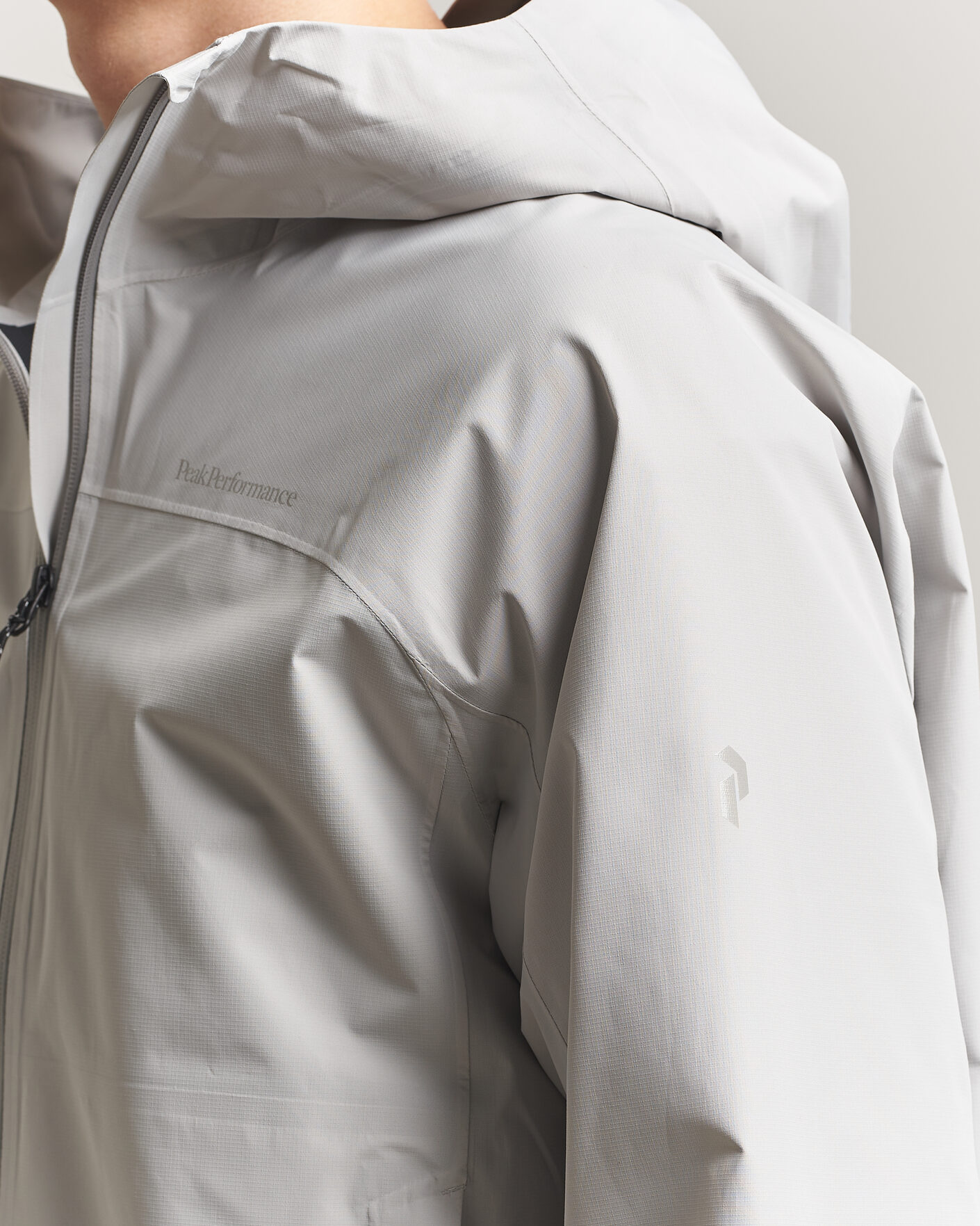 Hombres | Abrigos y chaquetas | Peak Performance | Treeline Hipe Hooded Shell Jacket Summit Smoke