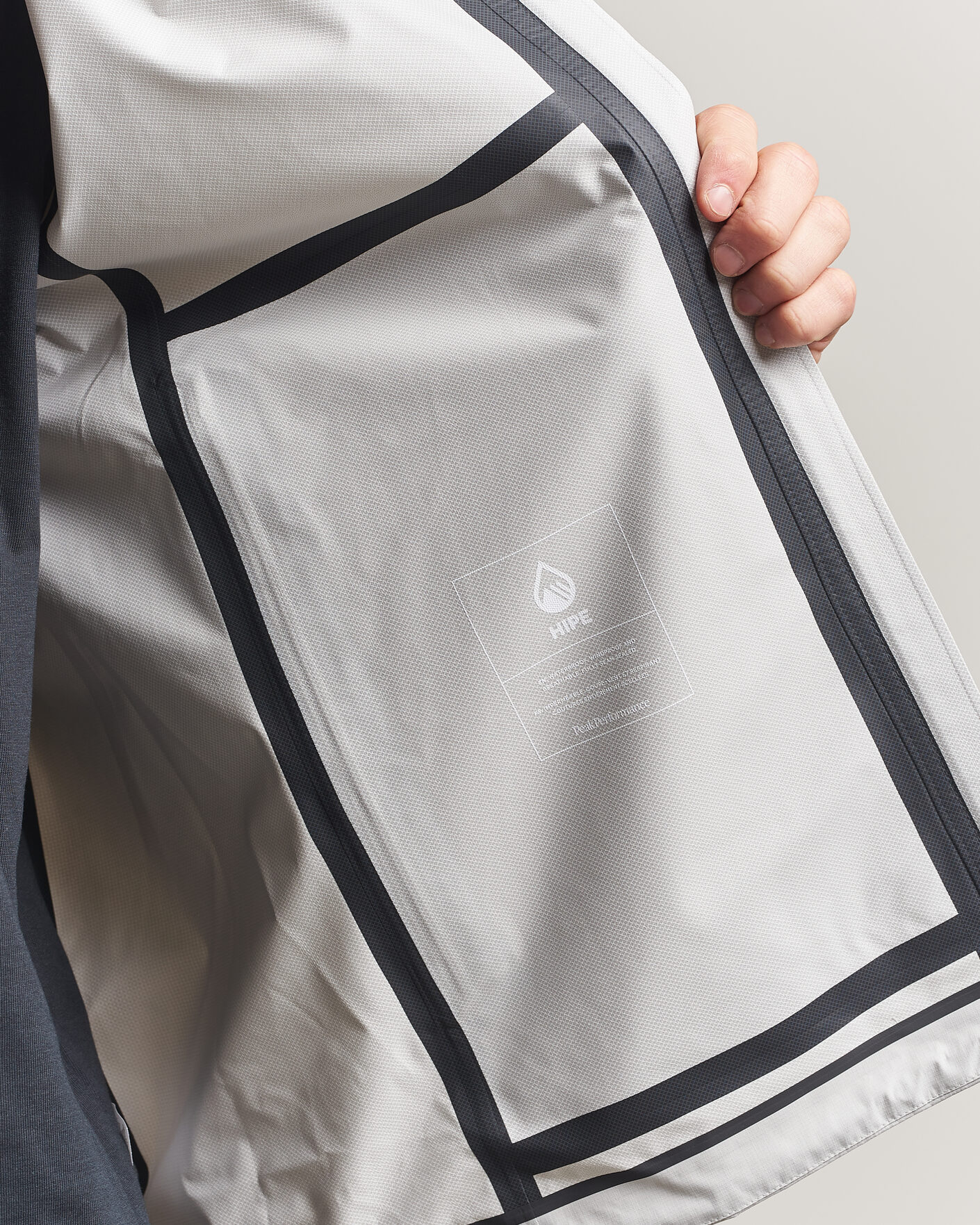 Hombres | Abrigos y chaquetas | Peak Performance | Treeline Hipe Hooded Shell Jacket Summit Smoke