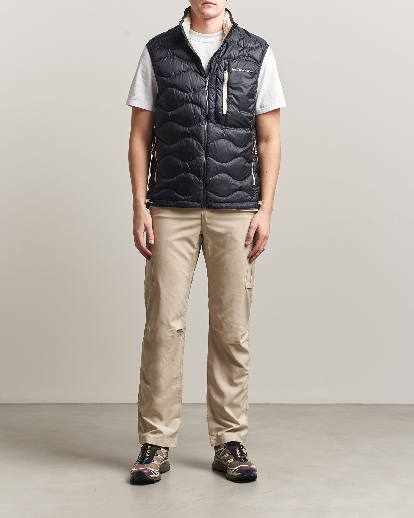 Hombres | Chalecos | Peak Performance | Helium Utility Down Vest Black