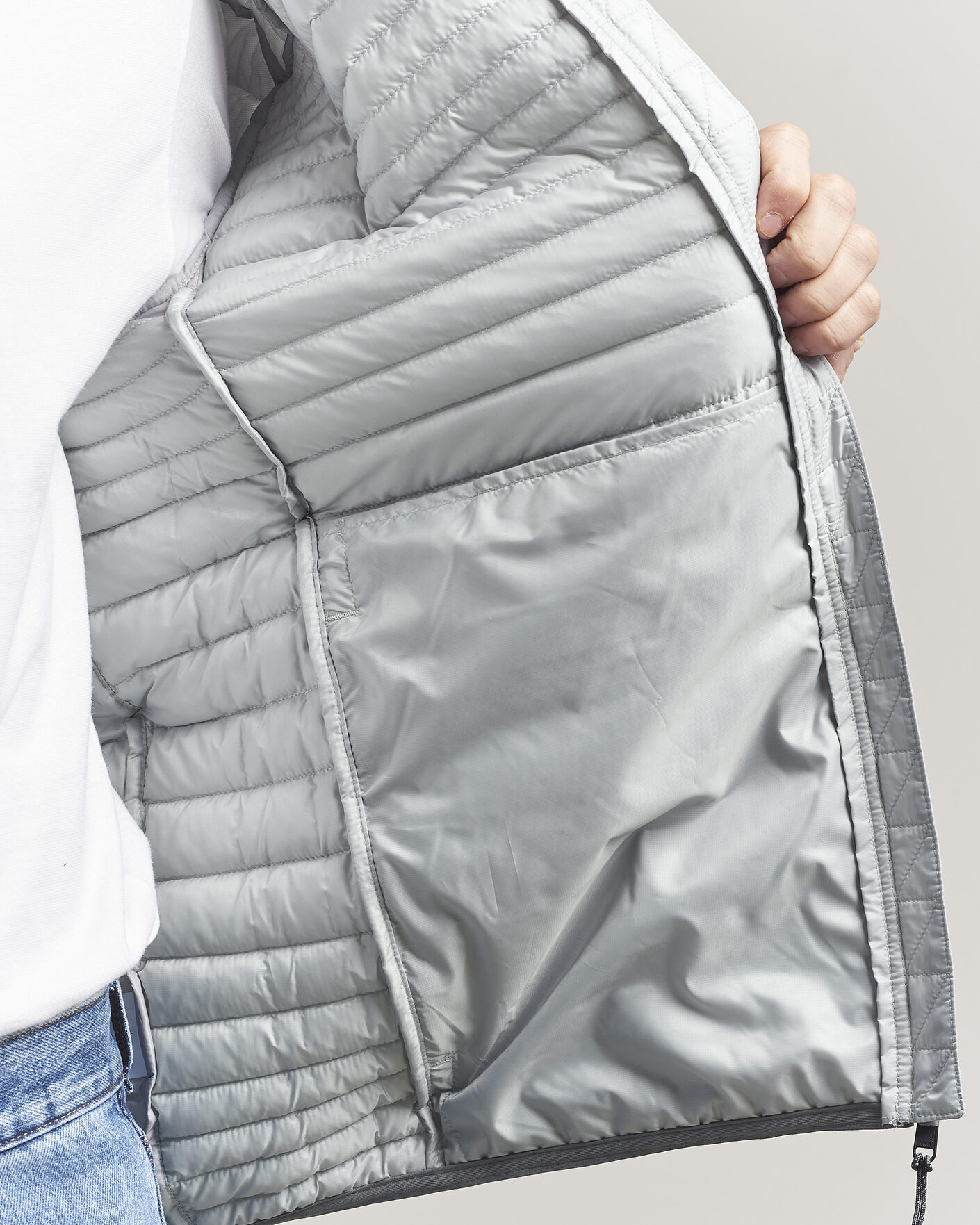 Hombres | Abrigos y chaquetas | Peak Performance | Monolight Insulated Hooded Jacket Summit Smoke