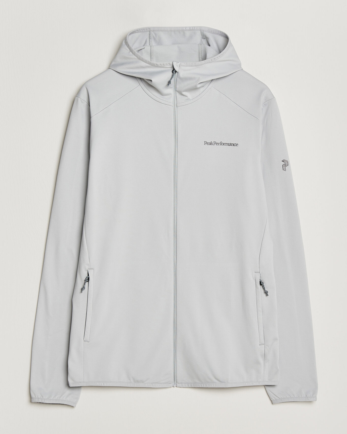 Hombres | Jerséis y prendas de punto | Peak Performance | Light Hooded Full Zip Summit Smoke