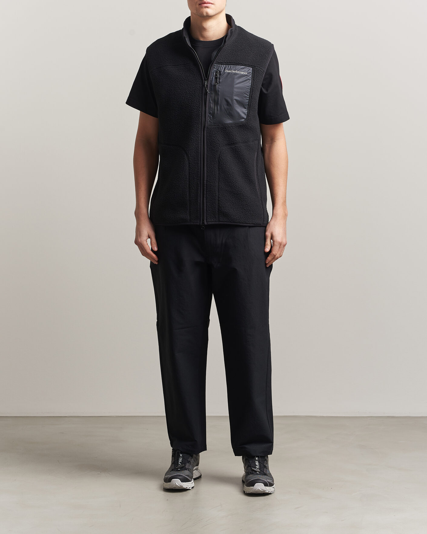Hombres | Chalecos | Peak Performance | Nature Rush Pile Vest Black