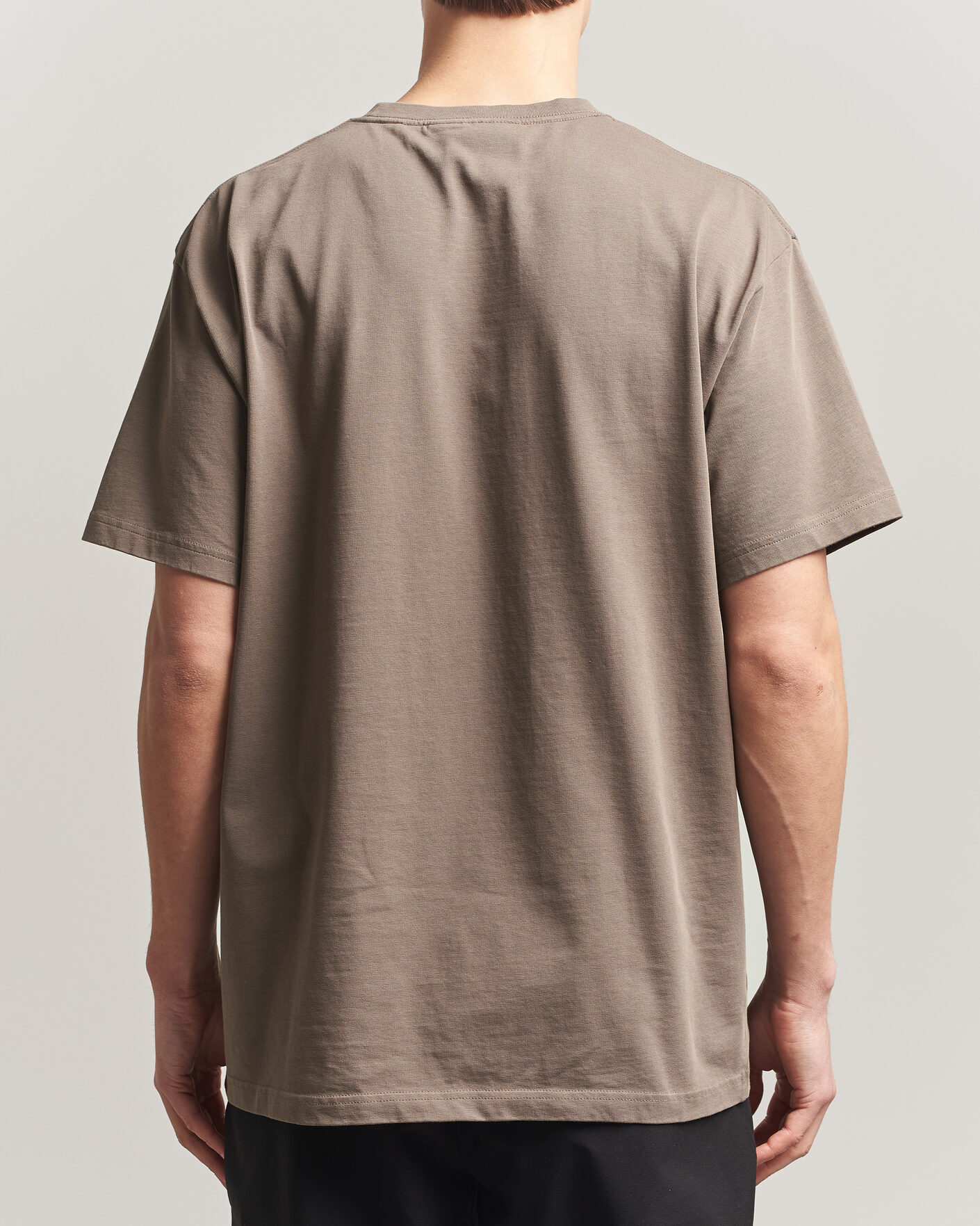 Hombres | Camisetas | Peak Performance | Heavy Cotton T-Shirt Terrian Tan