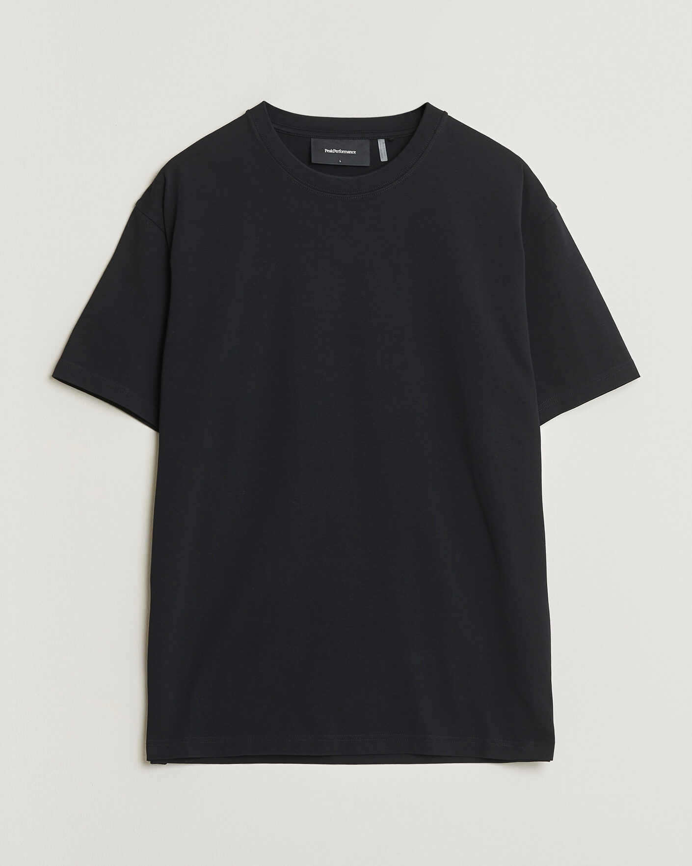 Hombres | Camisetas | Peak Performance | Heavy Cotton T-Shirt Black