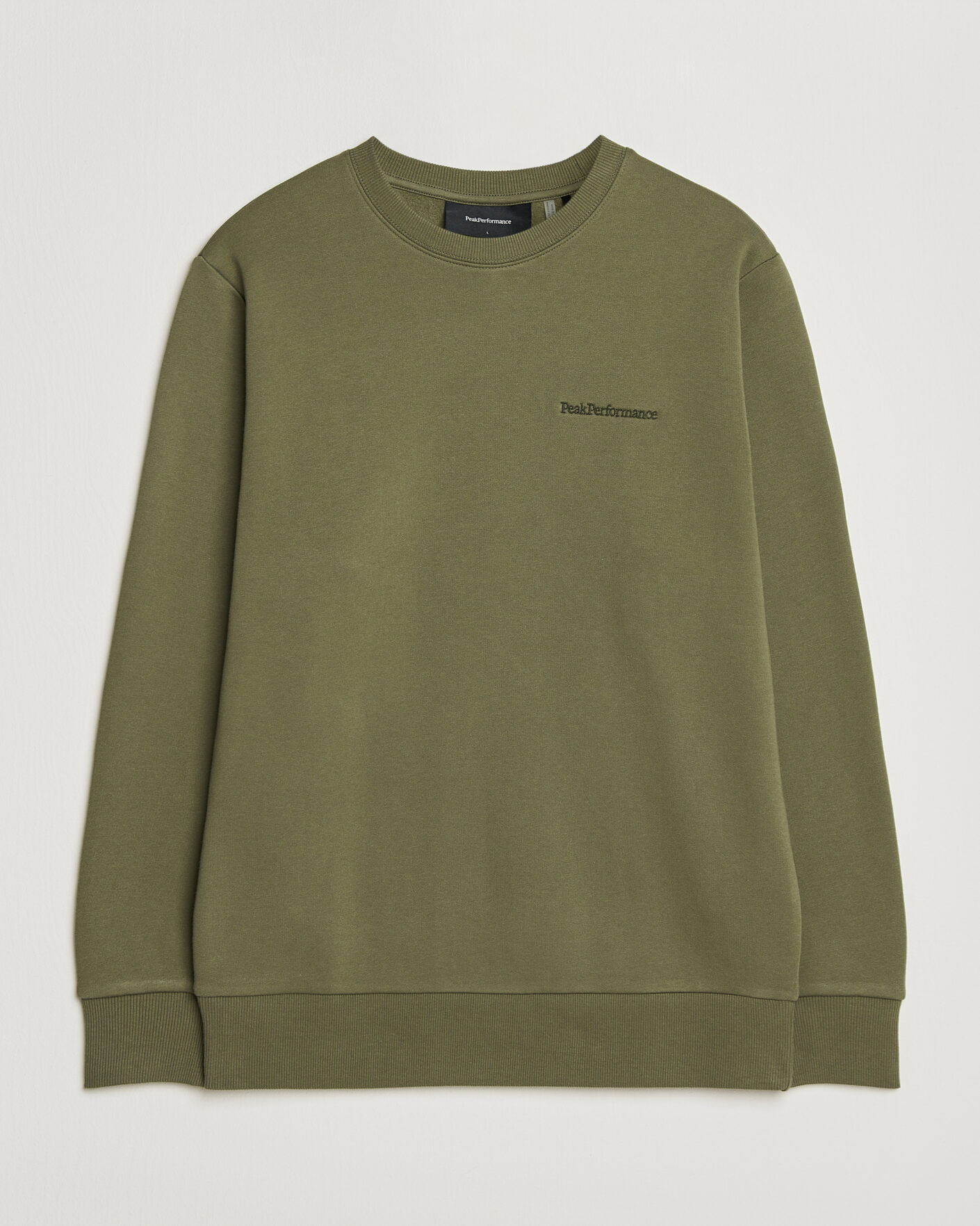 Hombres | Jerséis y prendas de punto | Peak Performance | Original Crew Neck Sweatshirt Pine Needle