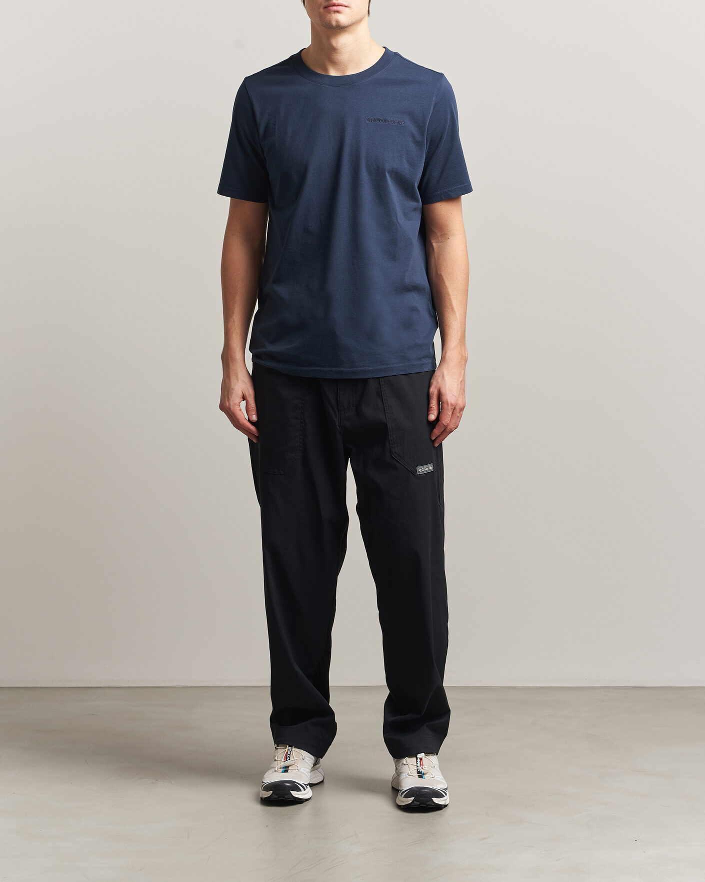 Hombres | Camisetas | Peak Performance | Original Crew Neck T-Shirt Blue Shadow