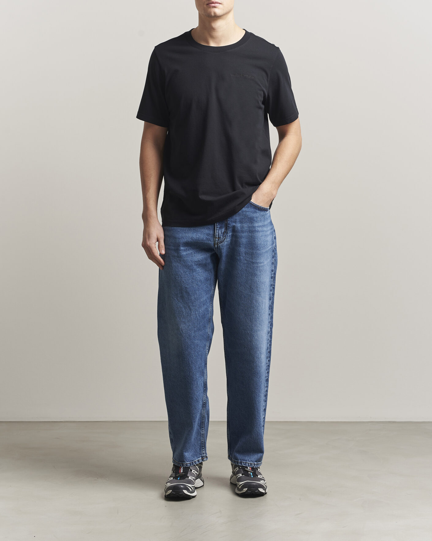 Hombres | Camisetas | Peak Performance | Original Crew Neck T-Shirt Black