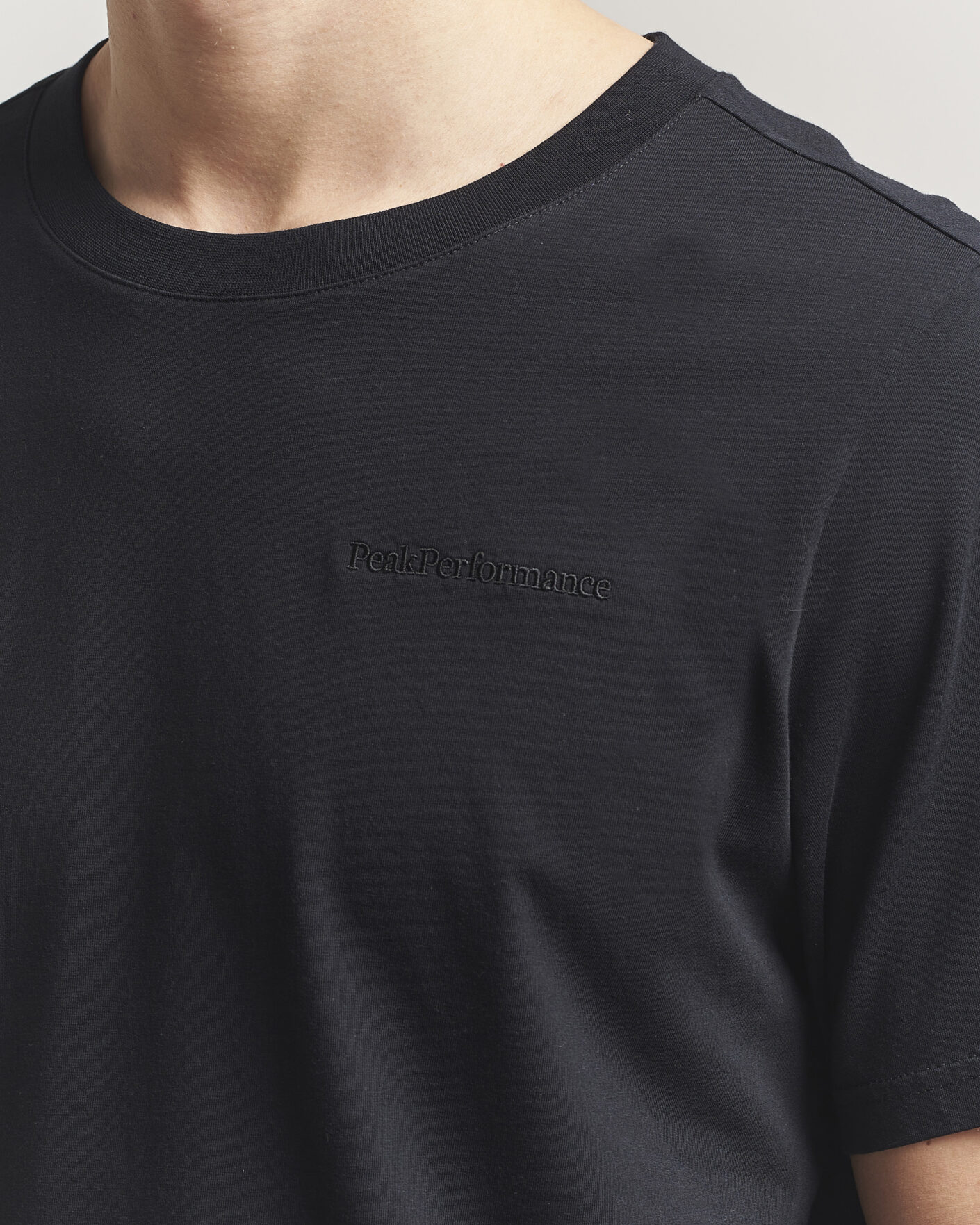 Hombres | Camisetas | Peak Performance | Original Crew Neck T-Shirt Black