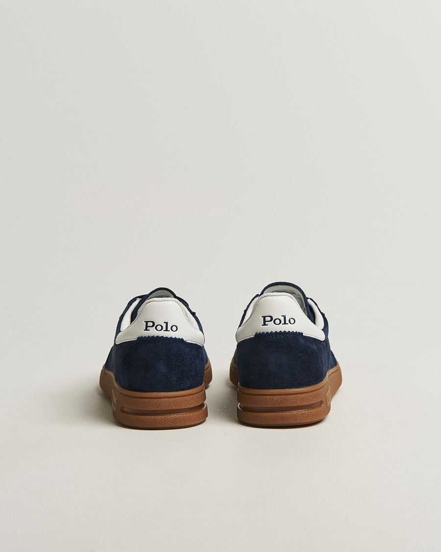 Hombres | Zapatillas | Polo Ralph Lauren | Bedford Suede Sneakers Navy/Deckwash White