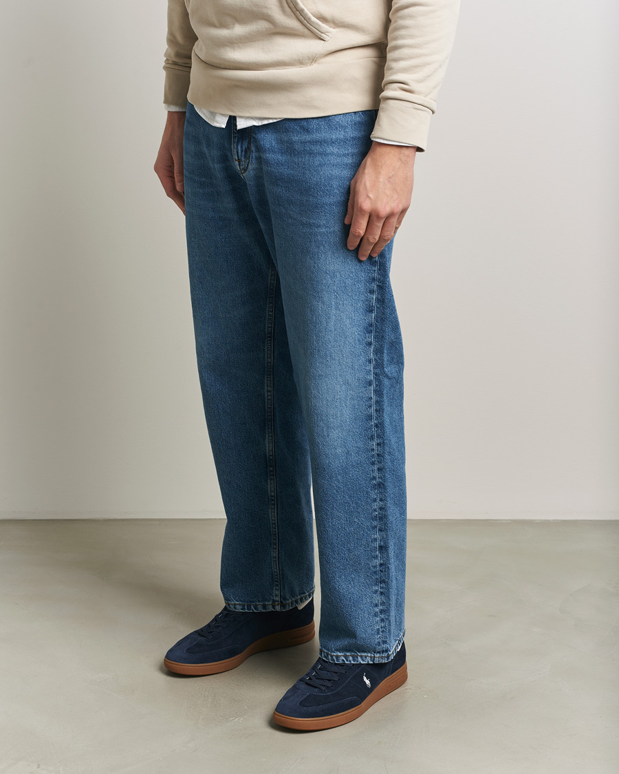 Hombres | Zapatillas | Polo Ralph Lauren | Bedford Suede Sneakers Navy/Deckwash White