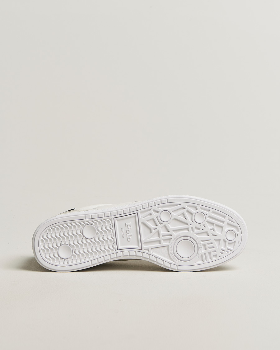 Hombres | Zapatillas | Polo Ralph Lauren | Bedford Leather/Suede Sneakers White/Navy