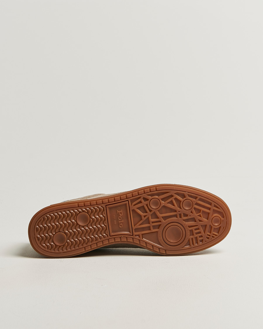 Hombres | Zapatillas | Polo Ralph Lauren | Bedford Suede Sneakers Dirty Buck/White