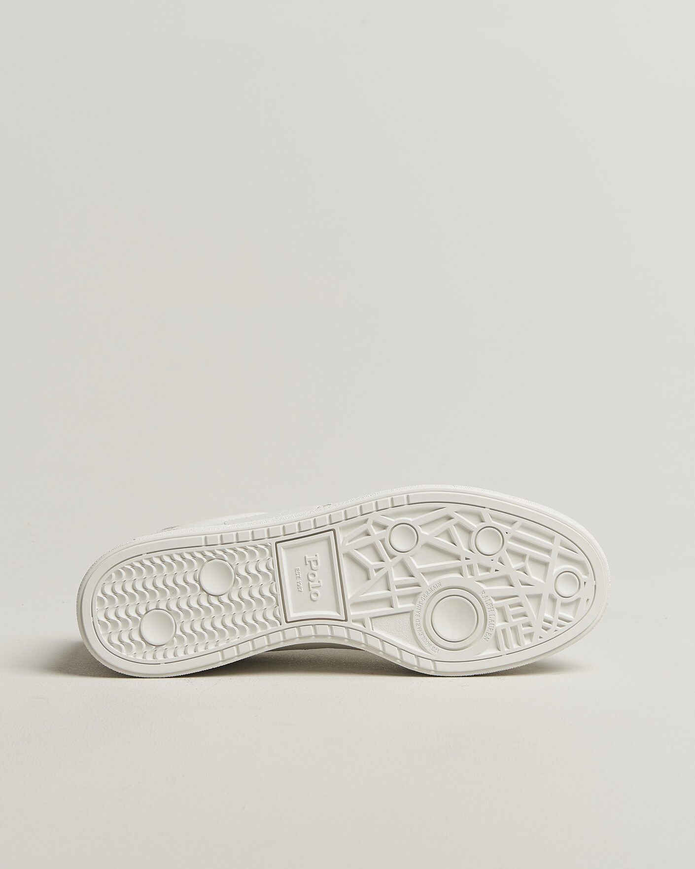 Hombres | Zapatillas | Polo Ralph Lauren | Bedford Leather/Suede Sneakers Bianco