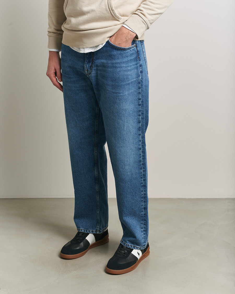 Hombres | Zapatillas | Polo Ralph Lauren | Aera Leather/Suede Sneakers Black/White