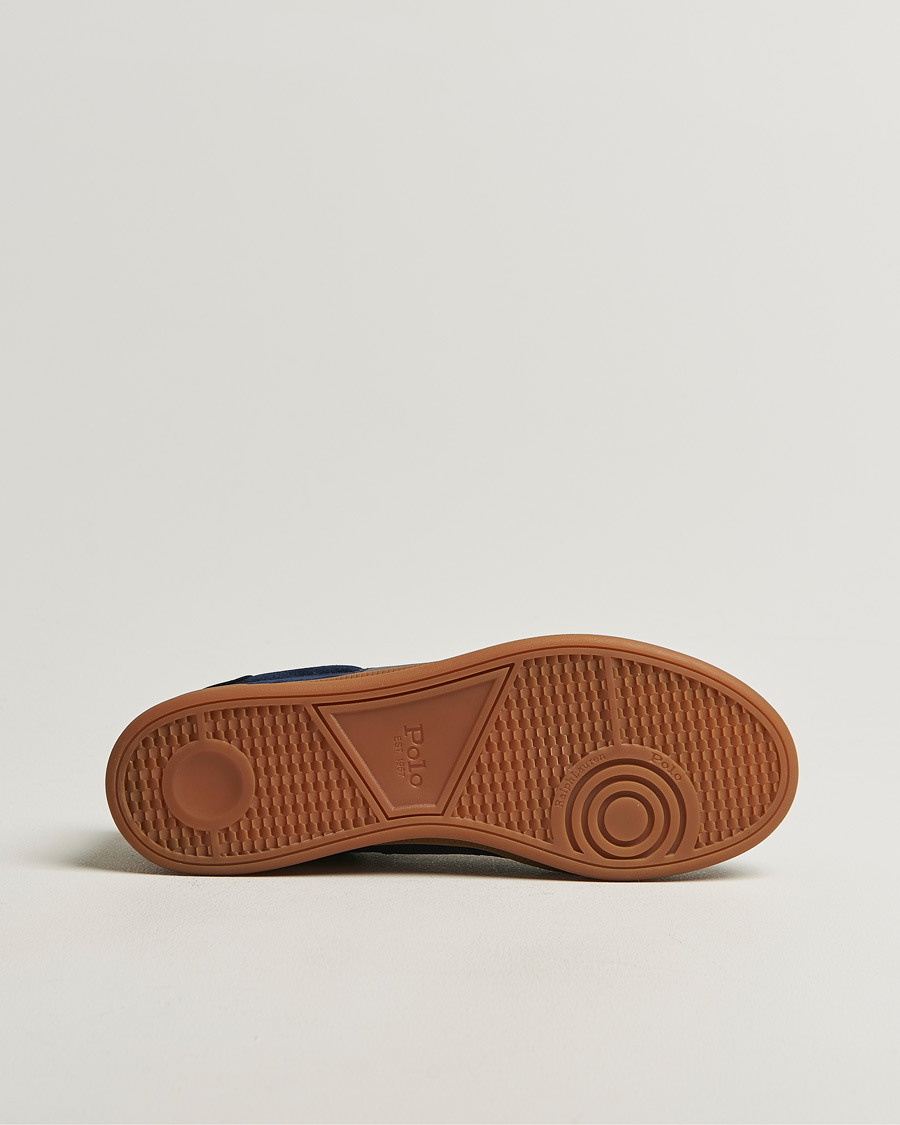 Hombres | Zapatillas | Polo Ralph Lauren | Aera Suede Sneakers Hunter Navy