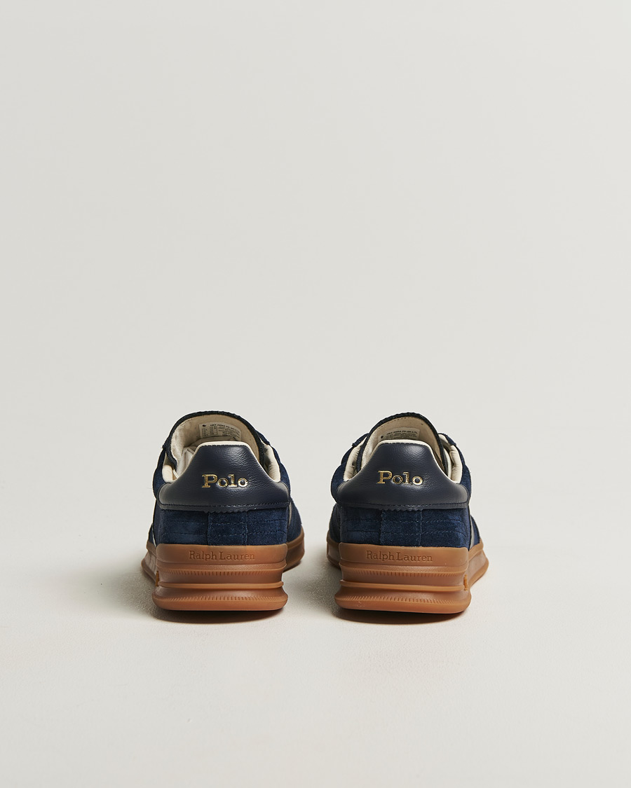 Hombres | Zapatillas | Polo Ralph Lauren | Aera Suede Sneakers Hunter Navy