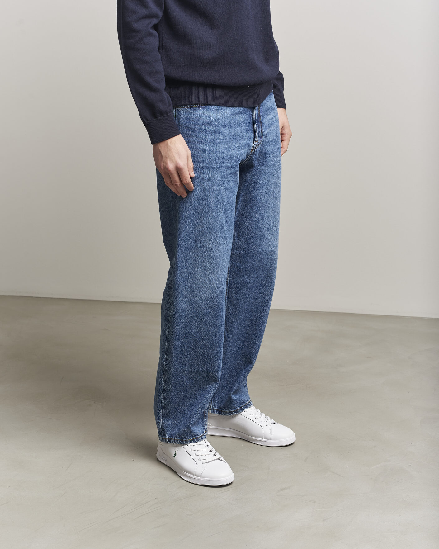 Hombres | Zapatillas | Polo Ralph Lauren | Heritage Court II Sneakers White/New Fores