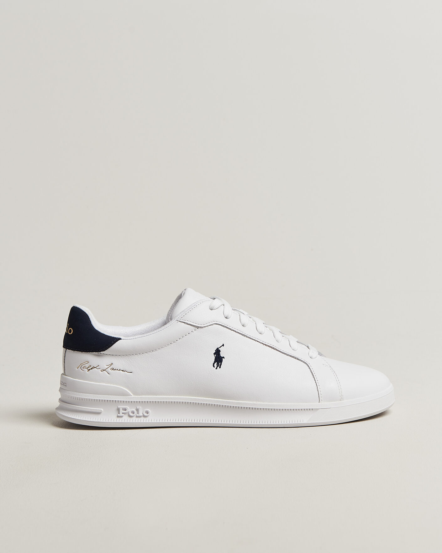 Hombres | Zapatillas | Polo Ralph Lauren | Heritage Court II Sneakers White/Navy