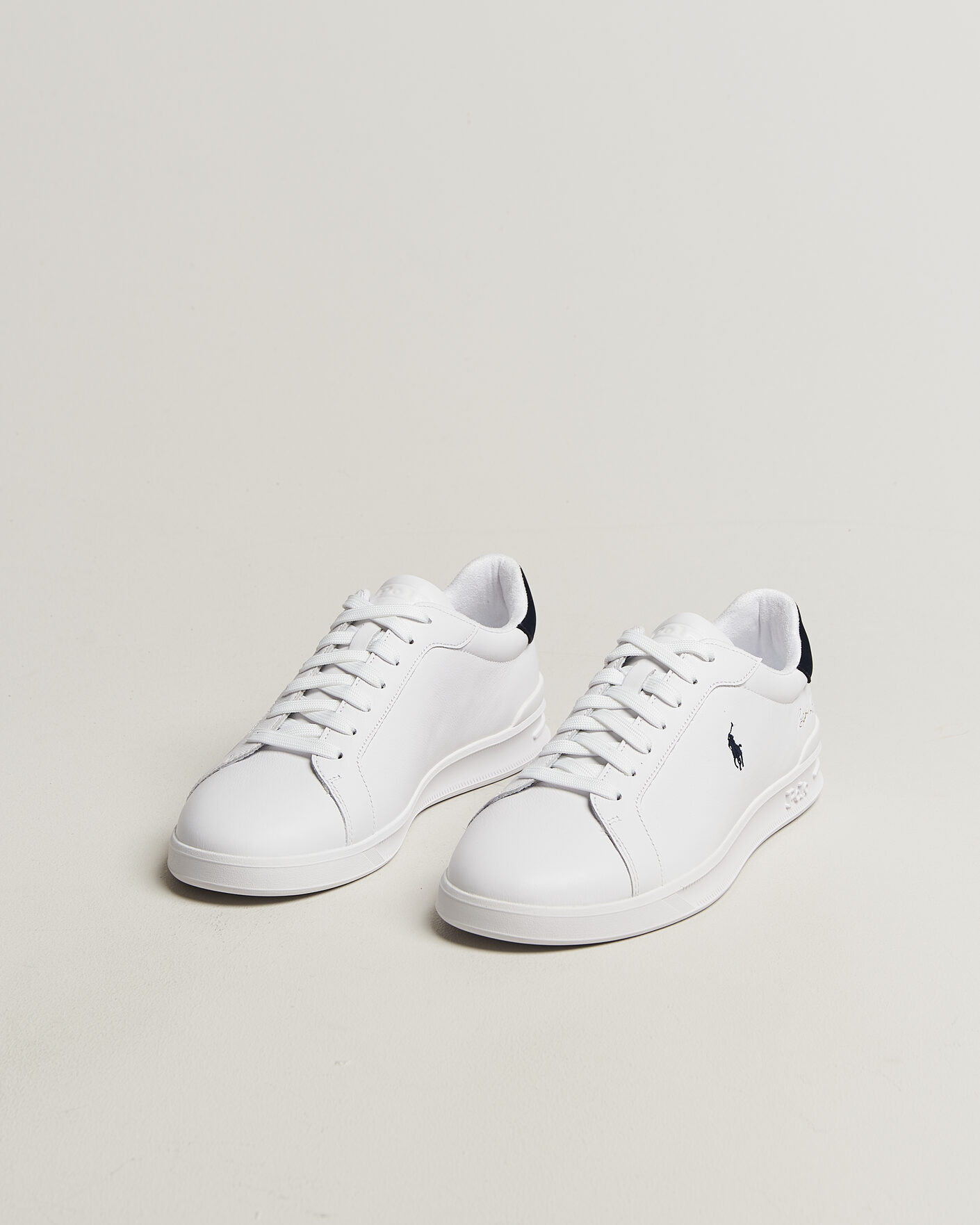 Hombres | Zapatillas | Polo Ralph Lauren | Heritage Court II Sneakers White/Navy