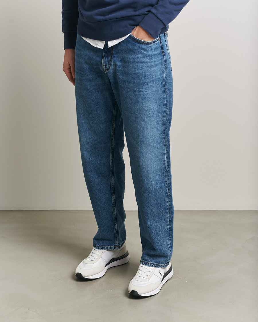 Hombres | Zapatillas | Polo Ralph Lauren | Train 89 Suede Sneakers White/Navy/Red