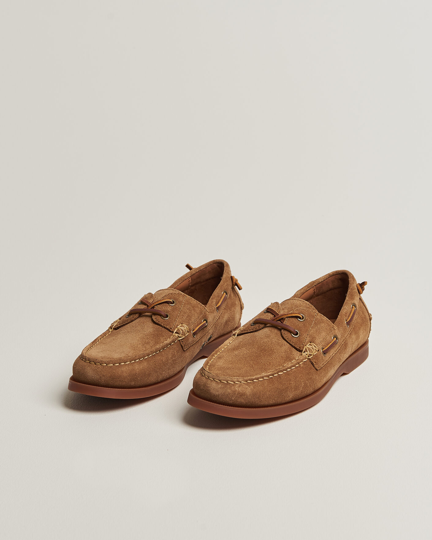 Hombres | Zapatos náuticos | Polo Ralph Lauren | Merton Suede Boat Shoe Desert Tan
