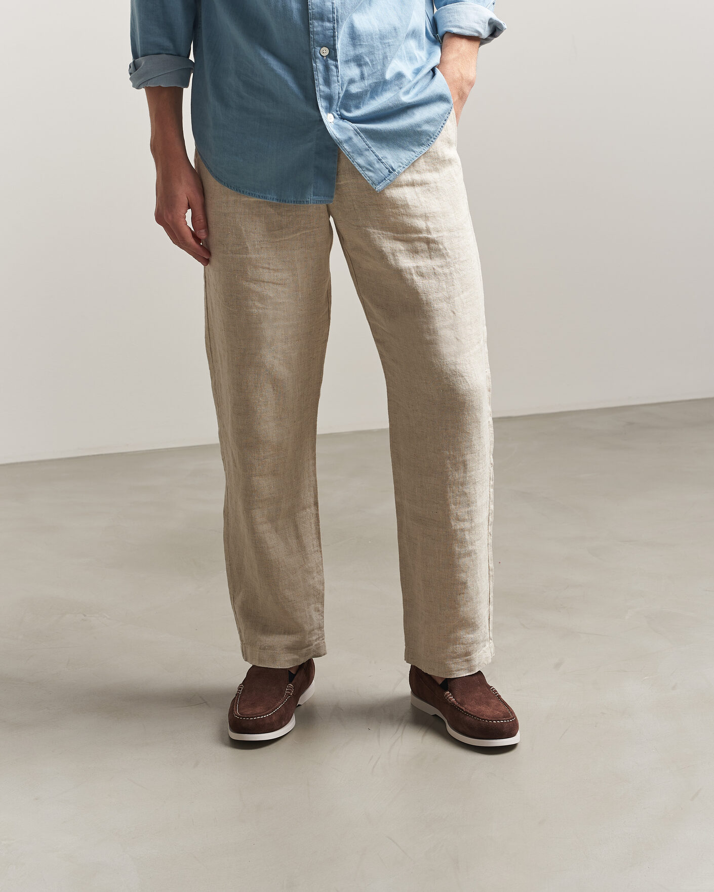 Hombres | Mocasines | Polo Ralph Lauren | Merton Casual Suede Loafers Dark Brown