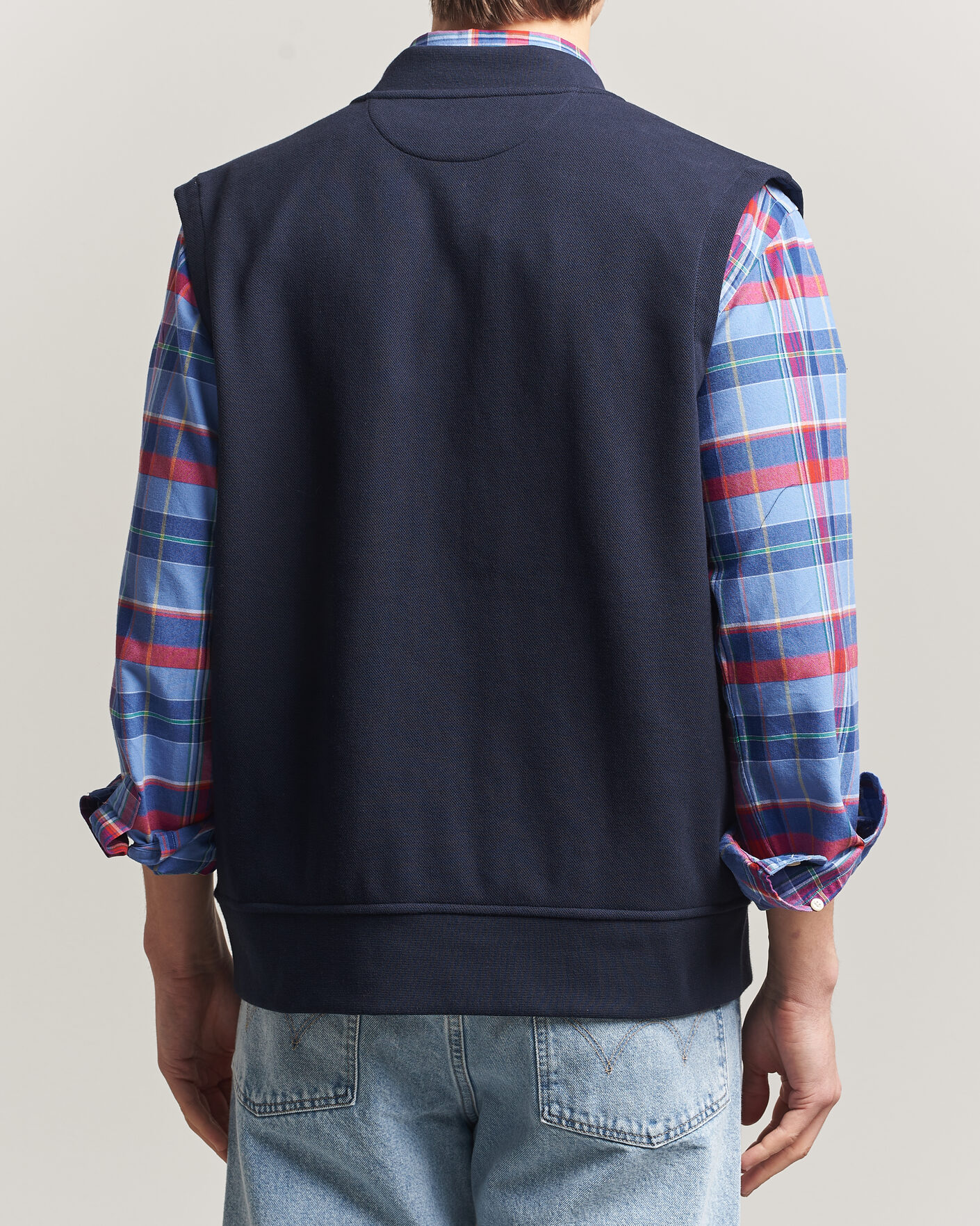 Hombres | Jerséis y prendas de punto | Polo Ralph Lauren | Double Knitted Jaquard Vest Aviator Navy