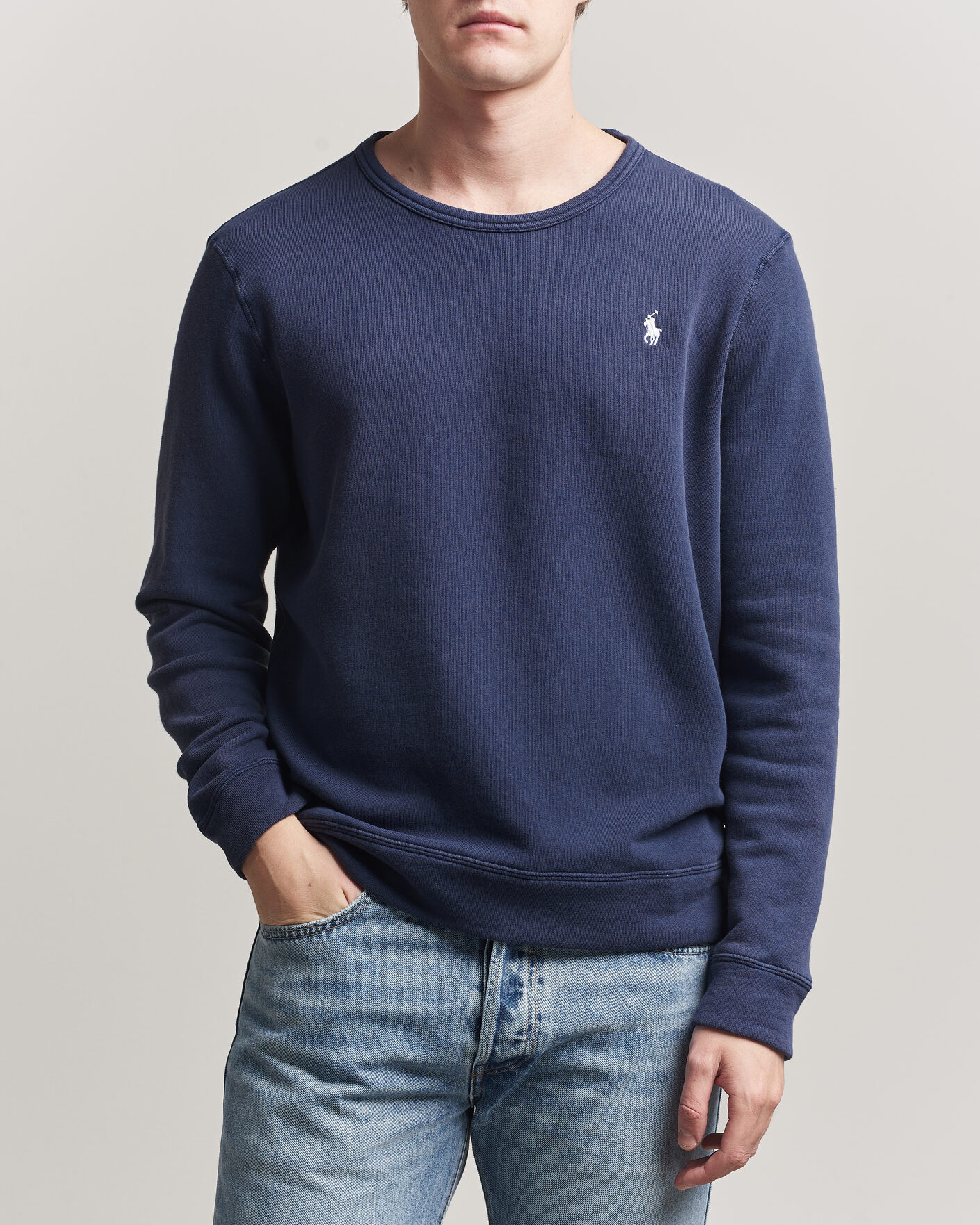 Hombres | Jerséis y prendas de punto | Polo Ralph Lauren | Island Terry Sweatshirt Newport Navy