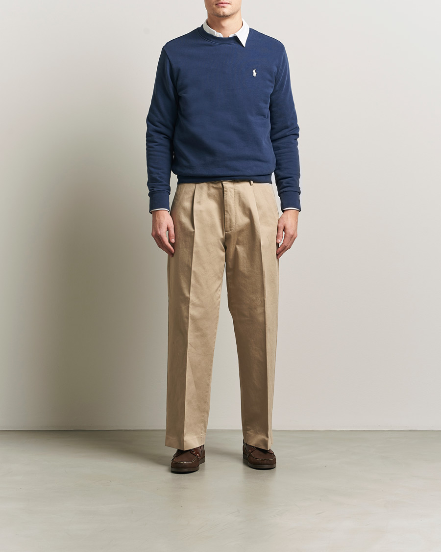 Hombres | Jerséis y prendas de punto | Polo Ralph Lauren | Loopback Terry Sweatshirt Cruise Navy