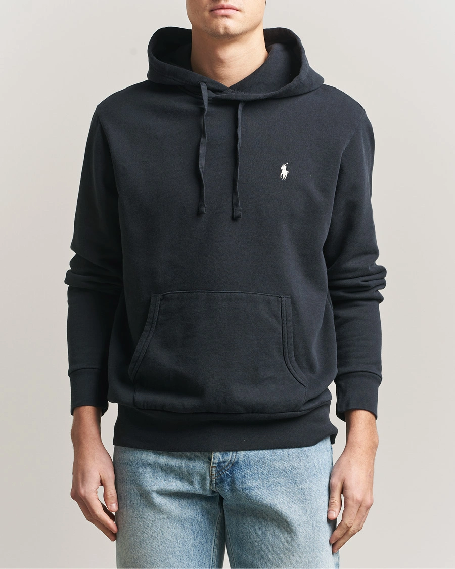 Hombres | Jerséis y prendas de punto | Polo Ralph Lauren | Loopback Terry Hoodie Polo Black
