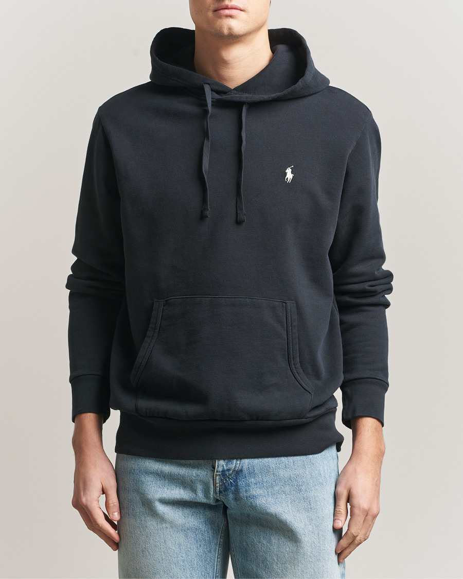 Hombres | Jerséis y prendas de punto | Polo Ralph Lauren | Loopback Terry Hoodie Polo Black