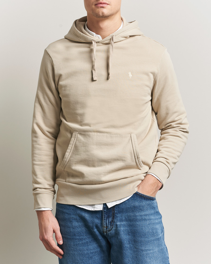 Hombres | Jerséis y prendas de punto | Polo Ralph Lauren | Loopback Terry Hoodie Stoneware Grey