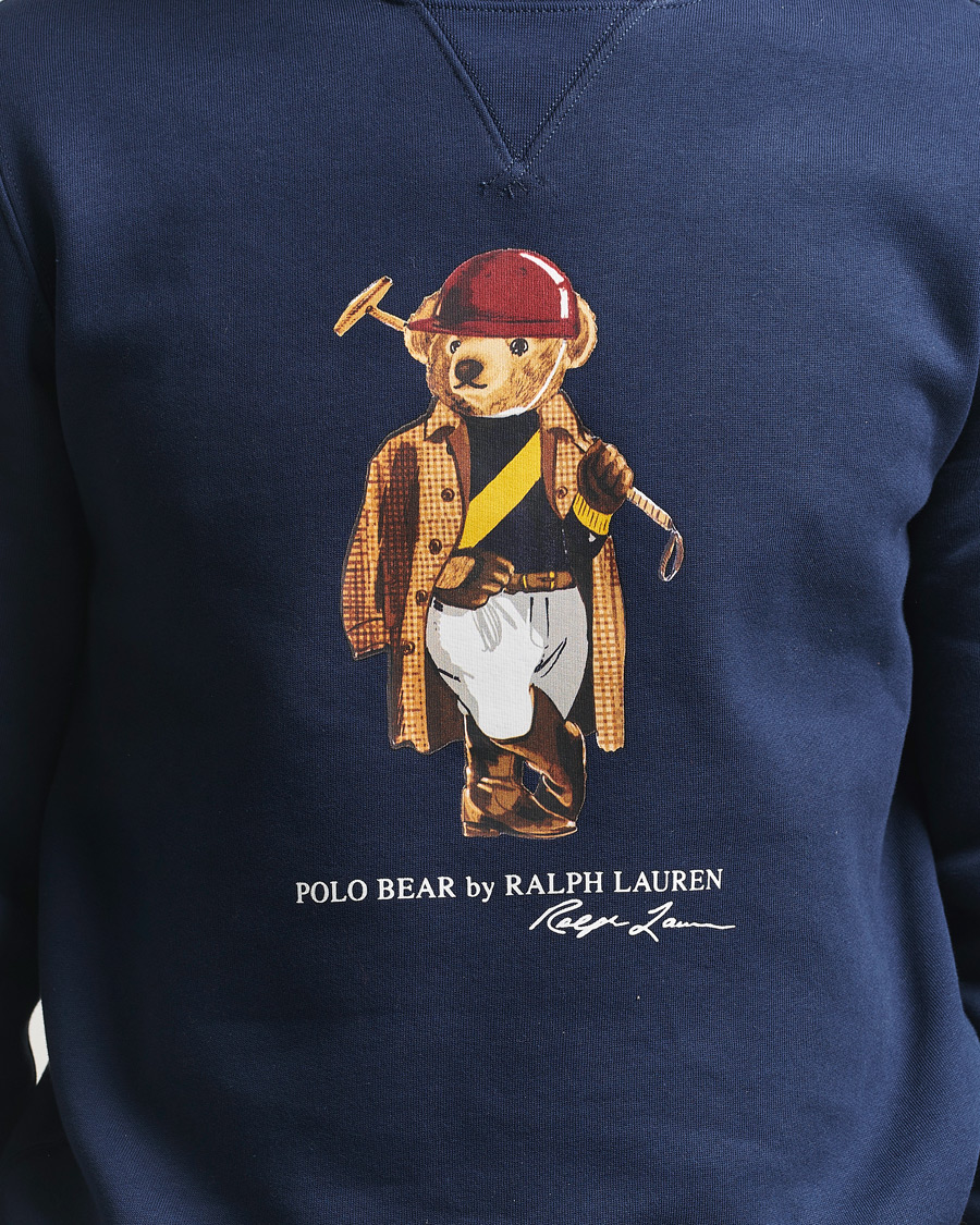 Hombres | Jerséis y prendas de punto | Polo Ralph Lauren | Fleece Bear Sweatshirt Newport Navy