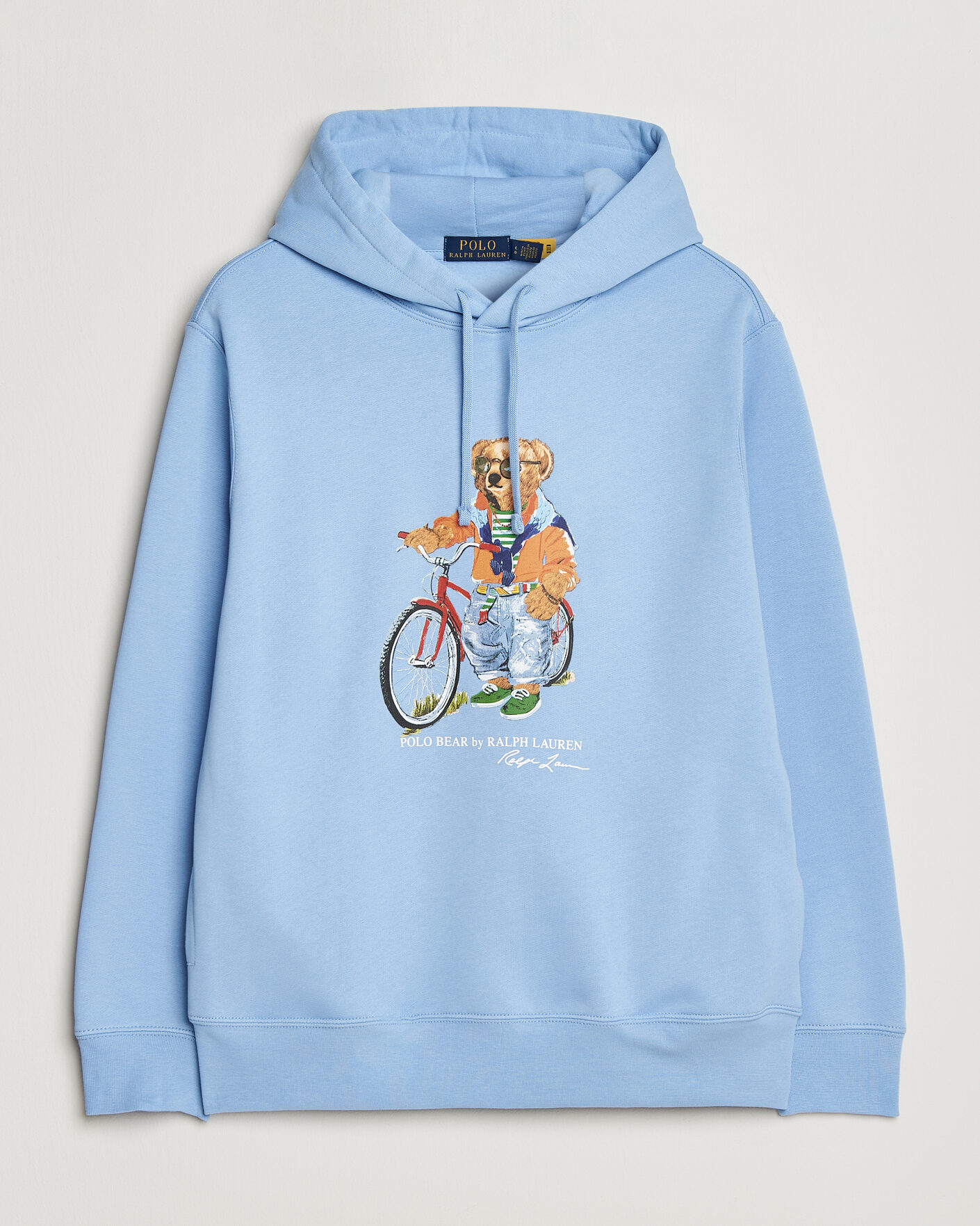 Hombres | Jerséis y prendas de punto | Polo Ralph Lauren | Fleece Bear Hoodie Austin Blue