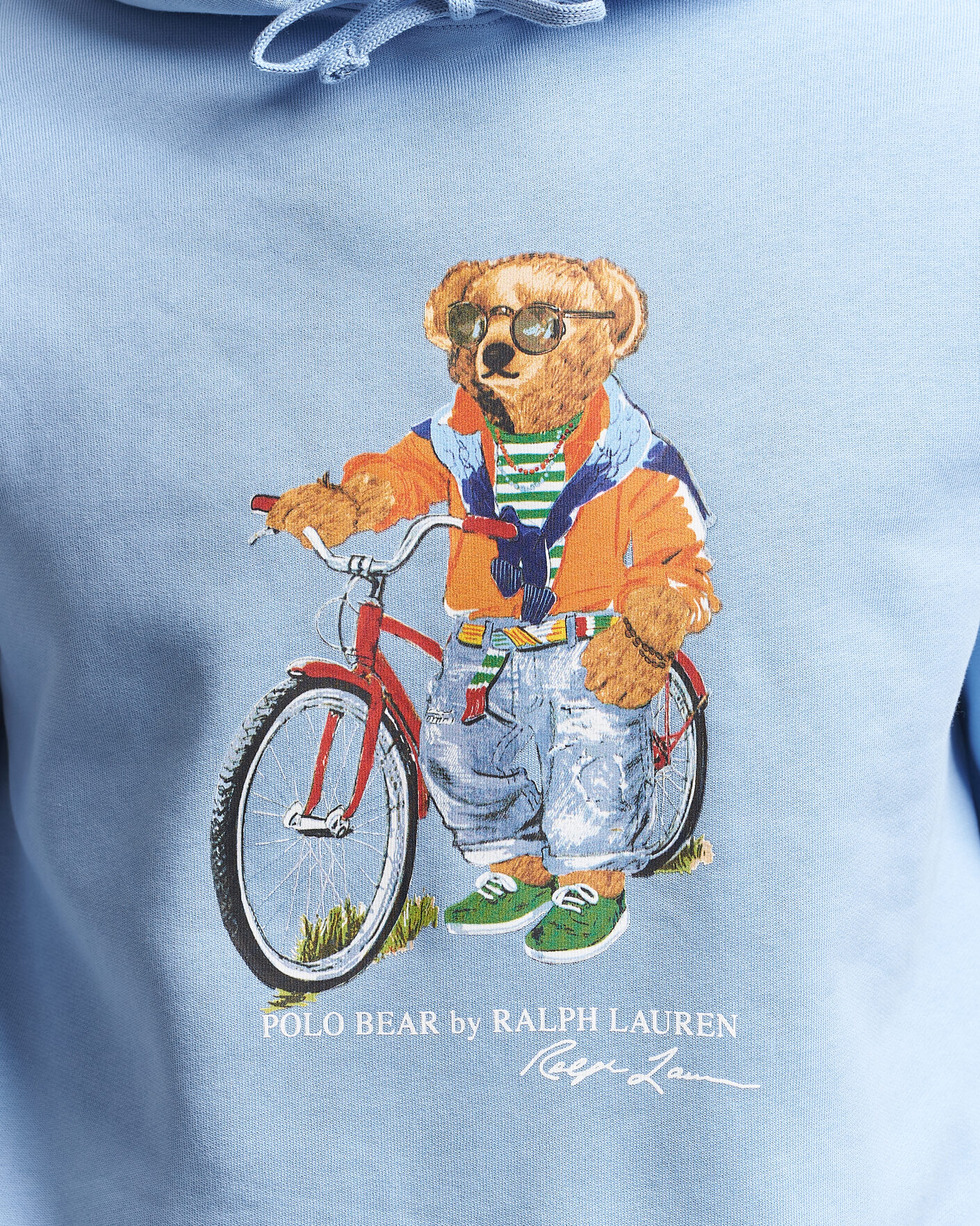 Hombres | Jerséis y prendas de punto | Polo Ralph Lauren | Fleece Bear Hoodie Austin Blue