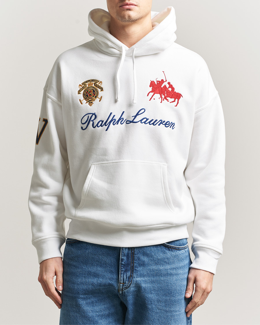 Hombres | Jerséis y prendas de punto | Polo Ralph Lauren | Magic Fleece Logo Hoodie White