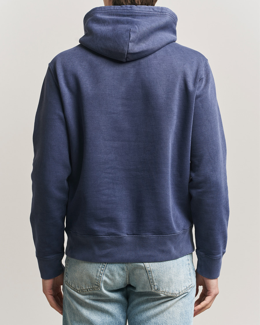 Hombres | Jerséis y prendas de punto | Polo Ralph Lauren | Vintage Fleece Logo Hoodie Dark Cobalt