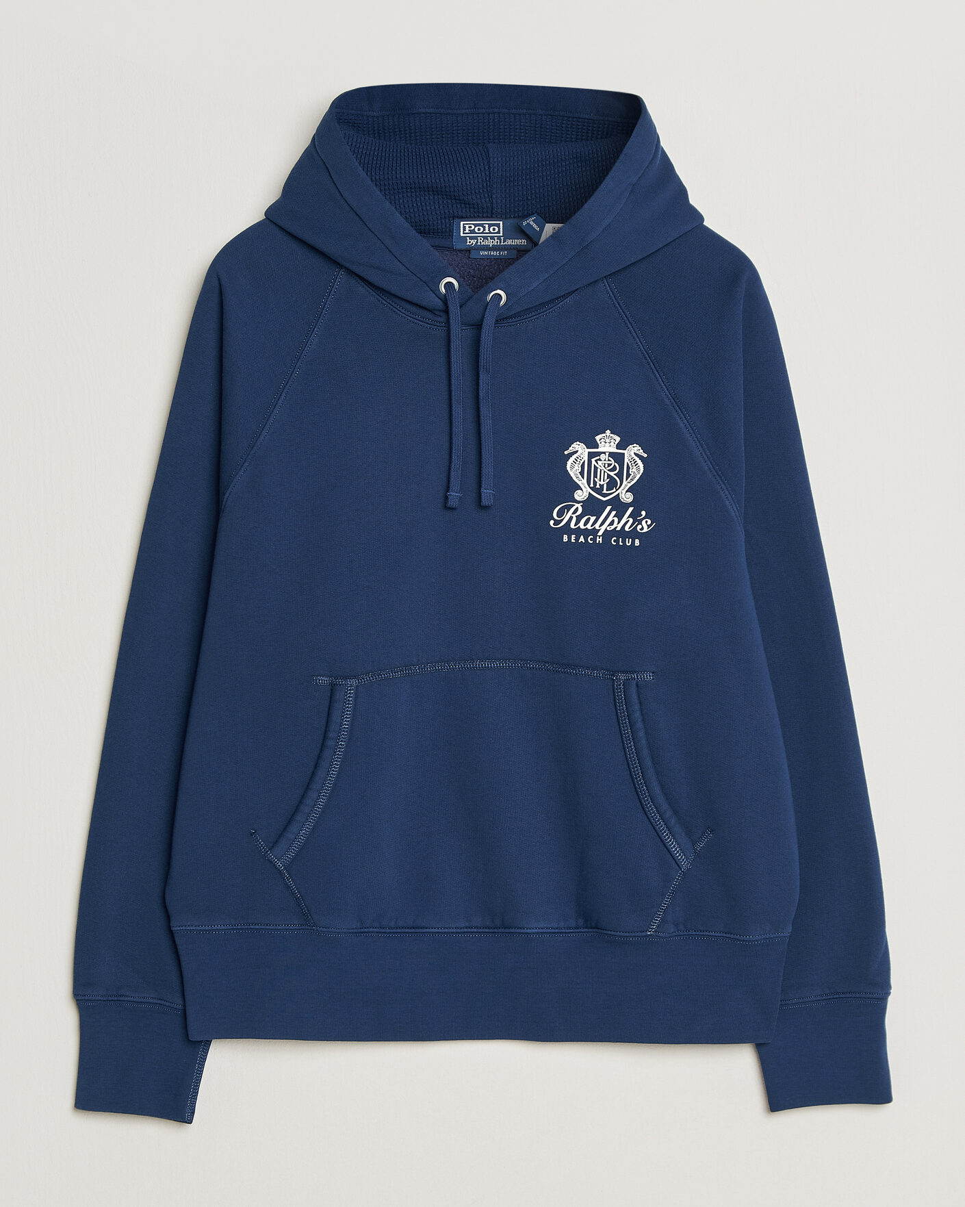 Hombres | Jerséis y prendas de punto | Polo Ralph Lauren | Fleece Hoodie Dark Cobalt
