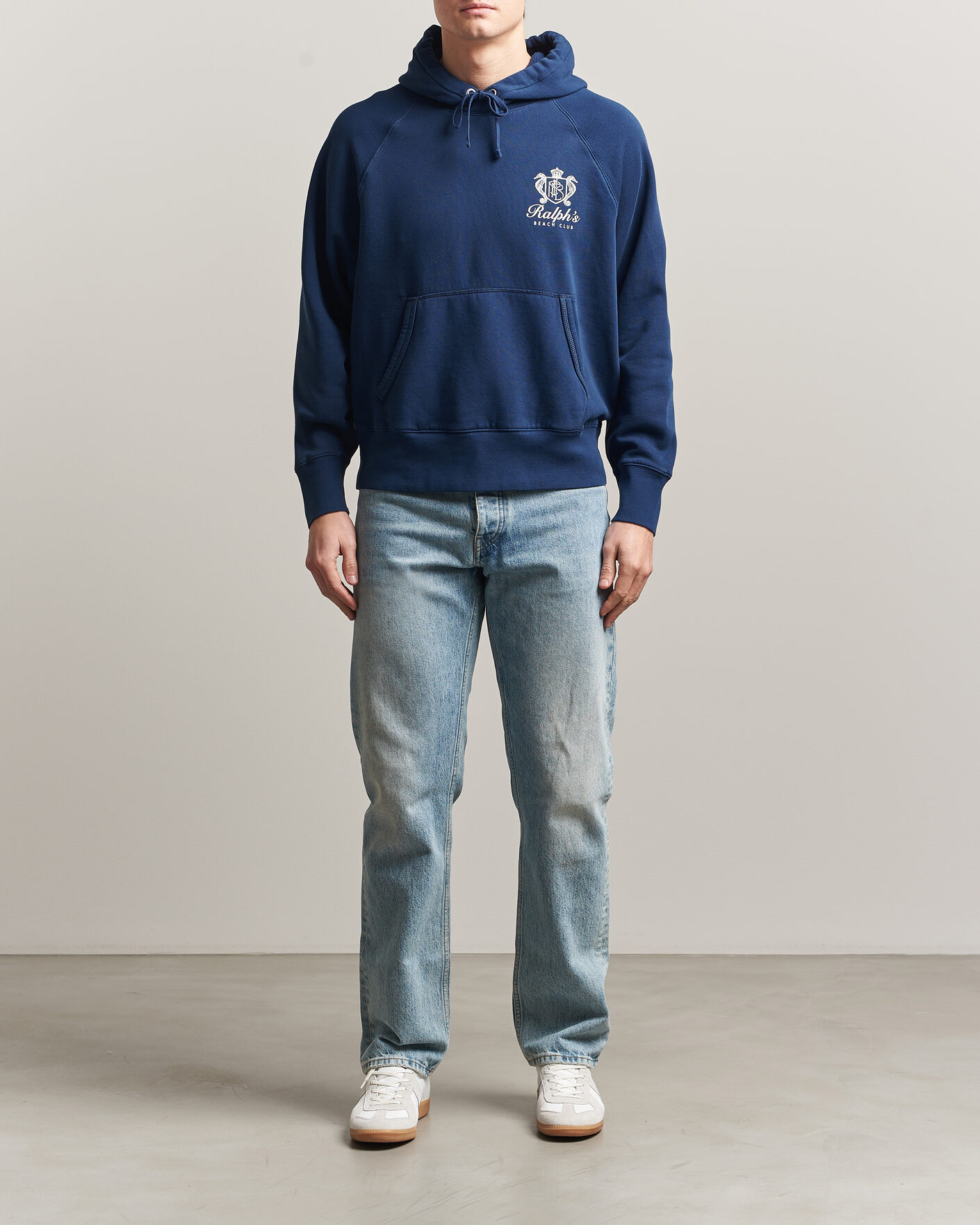 Hombres | Jerséis y prendas de punto | Polo Ralph Lauren | Fleece Hoodie Dark Cobalt