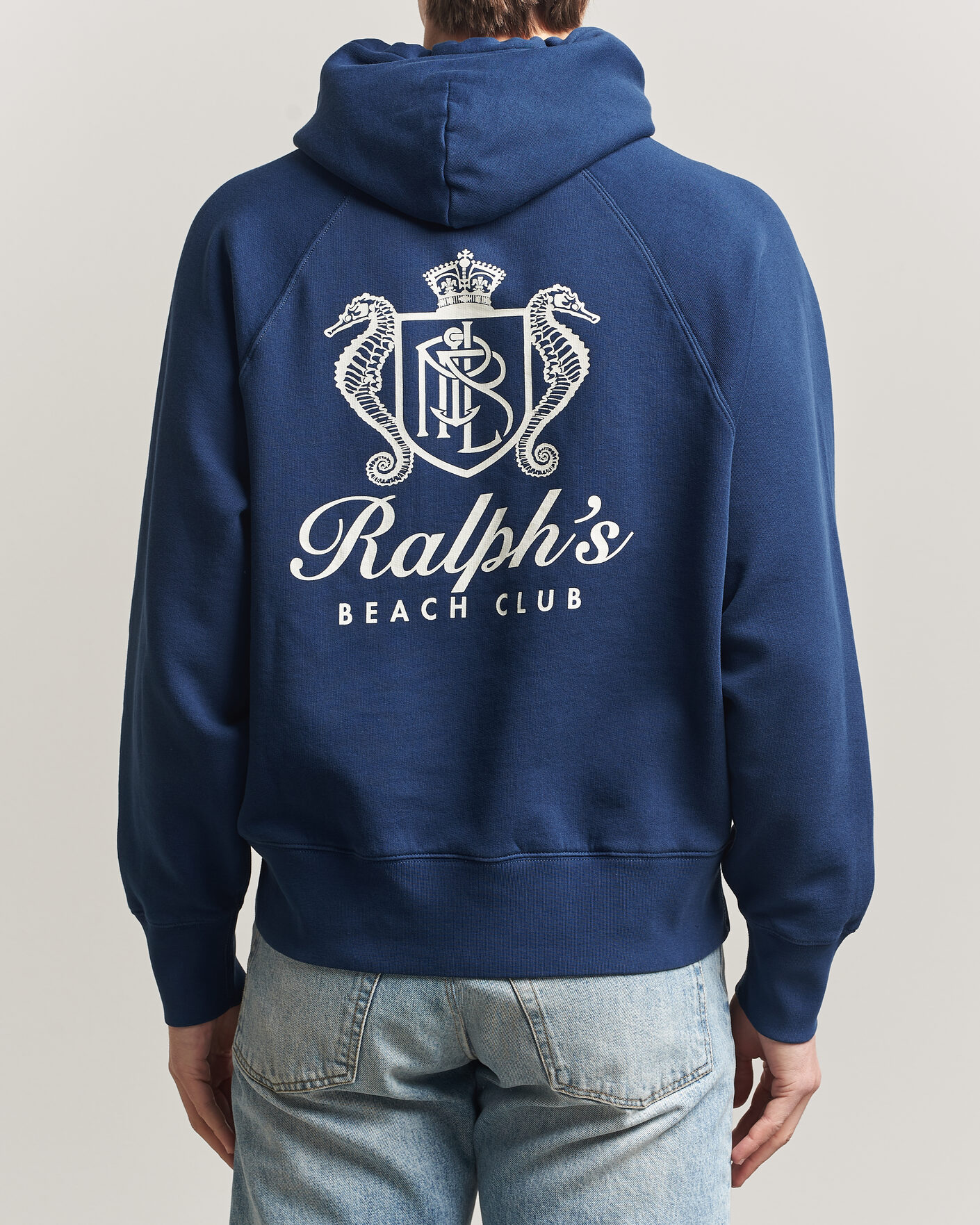 Hombres | Jerséis y prendas de punto | Polo Ralph Lauren | Fleece Hoodie Dark Cobalt