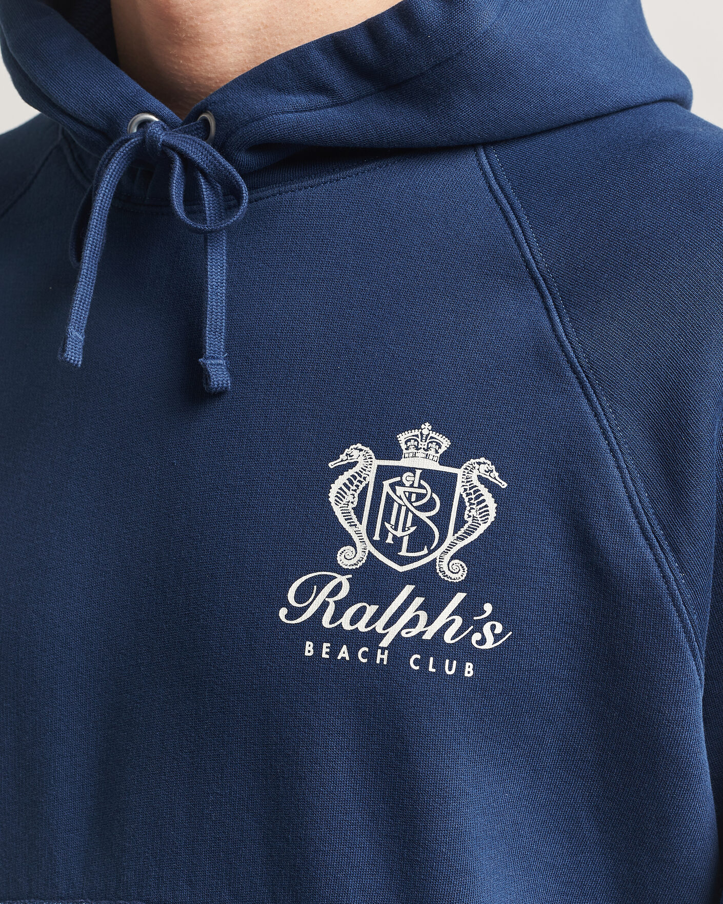 Hombres | Jerséis y prendas de punto | Polo Ralph Lauren | Fleece Hoodie Dark Cobalt