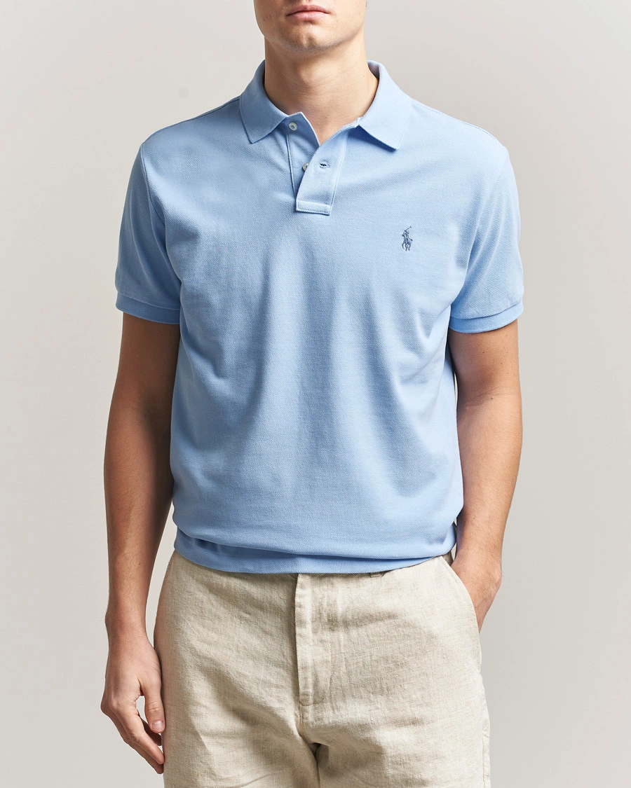 Hombres | Polos | Polo Ralph Lauren | Custom Slim Fit Polo Austin Blue