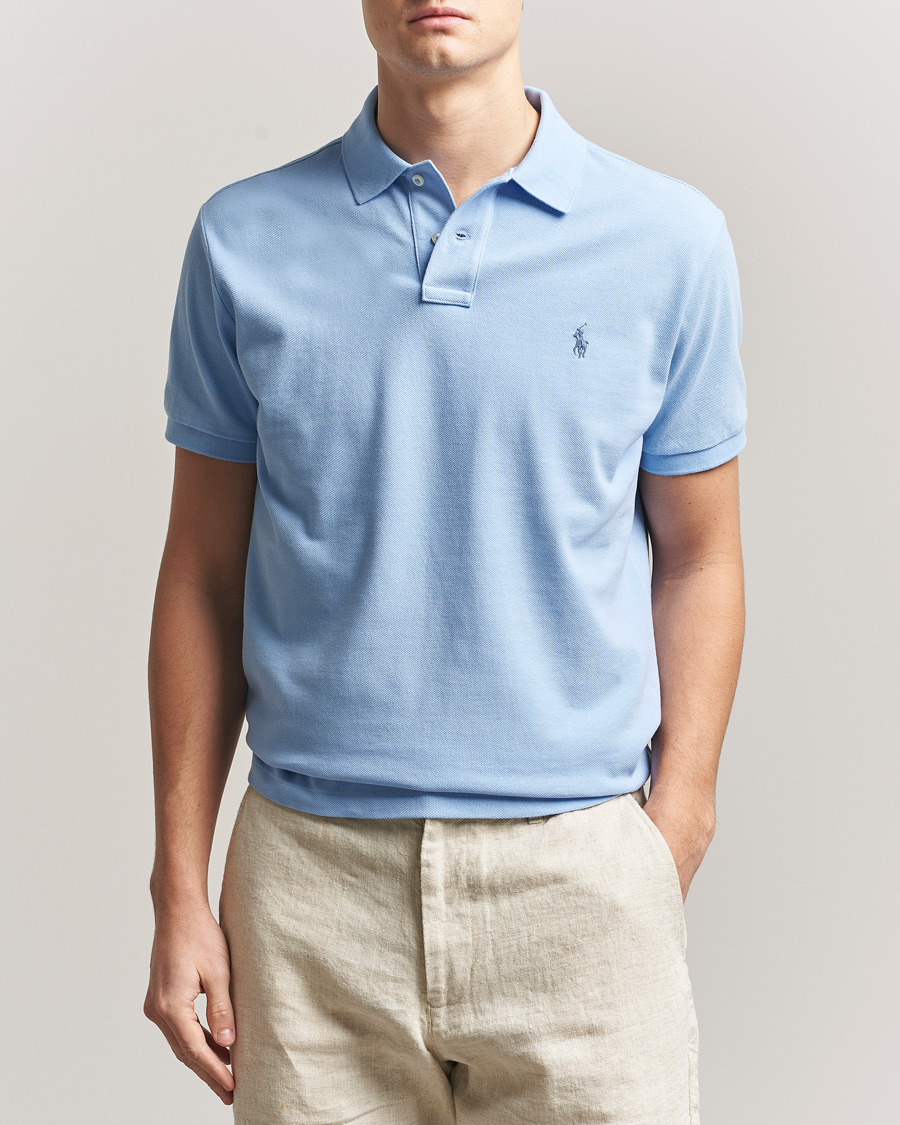 Hombres | Polos | Polo Ralph Lauren | Custom Slim Fit Polo Austin Blue