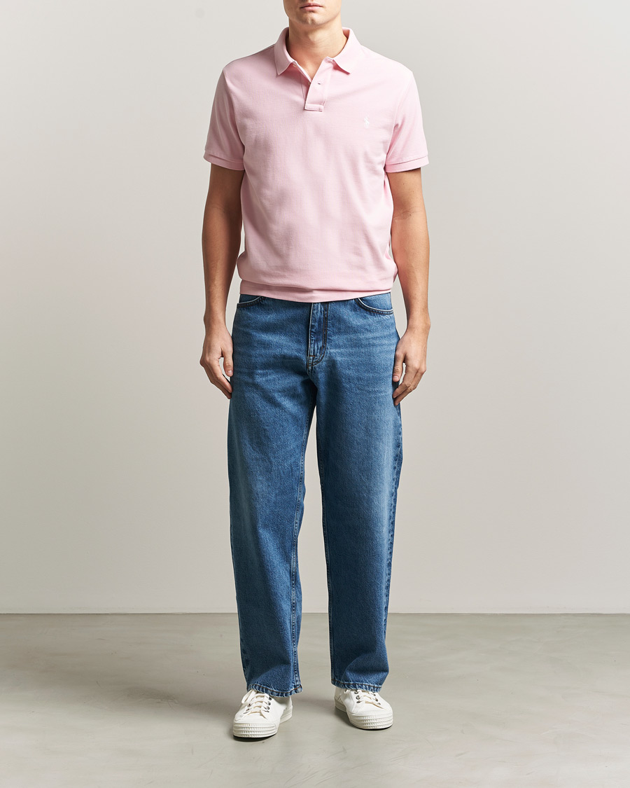 Hombres | Polos | Polo Ralph Lauren | Custom Slim Fit Polo Garden Pink