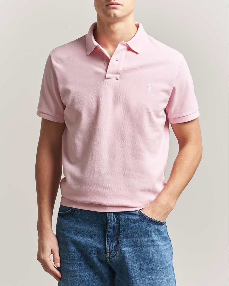 Hombres | Polos | Polo Ralph Lauren | Custom Slim Fit Polo Garden Pink